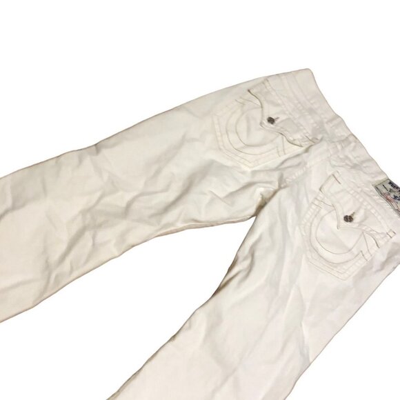 Vintage True Religion Jeans Size 38 STRAIGHT White - Picture 8 of 12